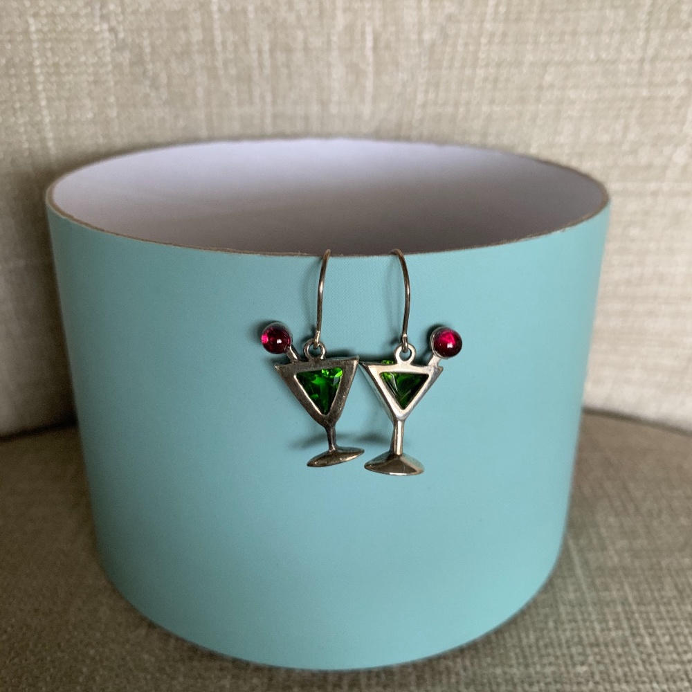 Appletini Sterling Silver Earrings